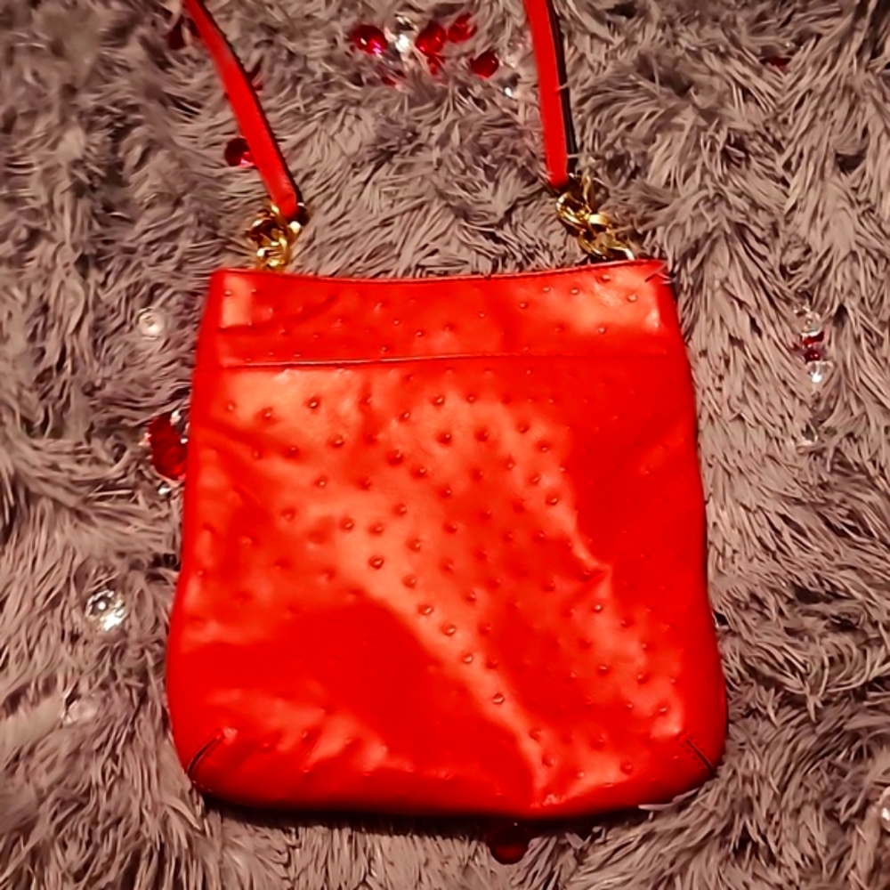 MK pink crossbody crocodile skin print - Picture 6 of 6